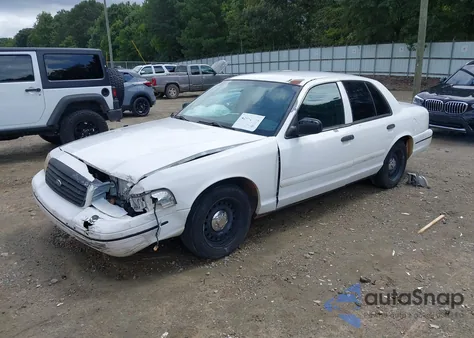 1999 Ford Crown Victoria Police Interceptor from USA, damaged, VIN 2FAFP71WOXX186626